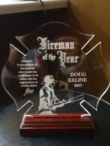 Firefighter of the year.