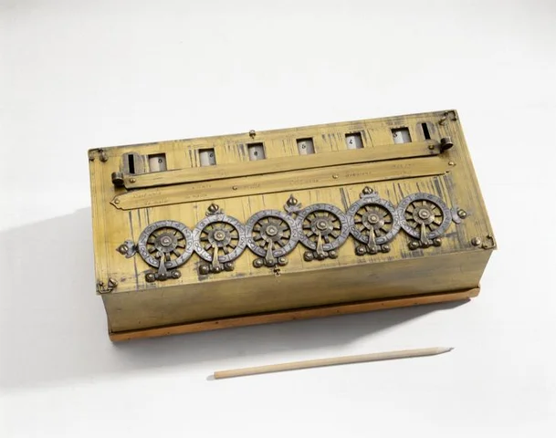 Famous Calculations Machine by Blaise Pascal