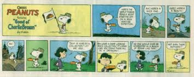 First Peanut cartoon was invented,