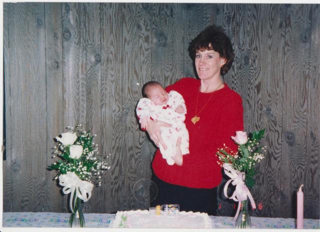 Only daughter born, Hannah Gregor