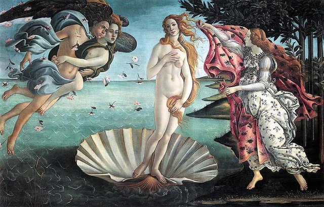 Sandro Botticelli paints Birth of Venus