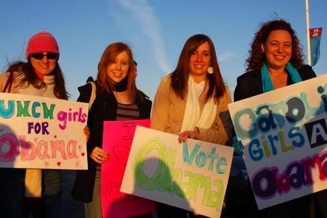 Cape Fear Obama Girls @ SC Democratic Debates