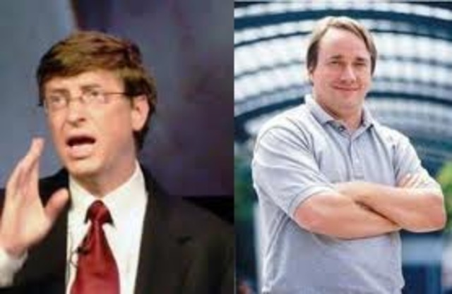 Linus Torbal  VS  Bill Gates