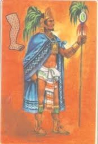 Muerte de Hutzilíhuitl de Tenochitlan