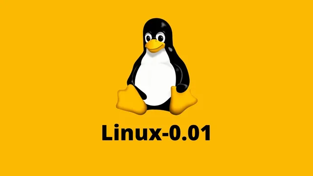 Primer lanzamiento del núcleo Linux (versión 0.01)