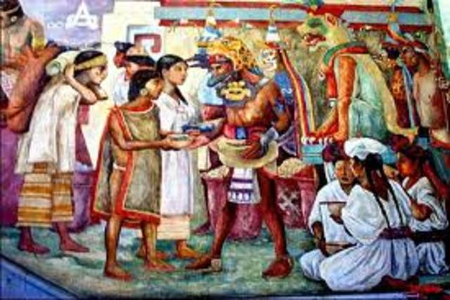 Muerte de Moctezuma I, ascenso de Axayácatl