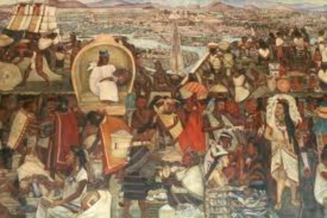 Tlatelolco fue independiente hasta este año, en que su señor Moquihuix fue vencido y muerto por Axayácatl, señor de Tenochtitlan.