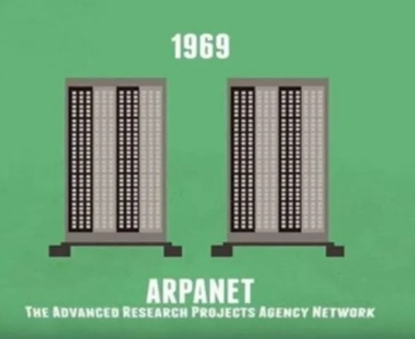 Nace ARPANET, la primera red de computadoras interconectadas.
