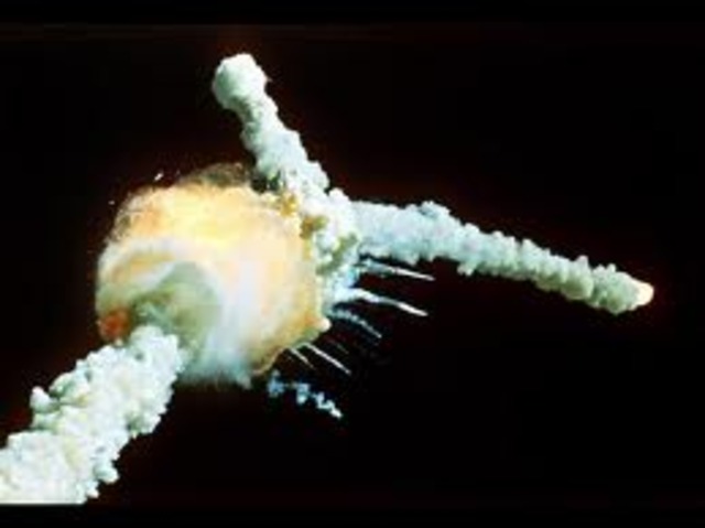 Challenger Space Shuttle Explodes