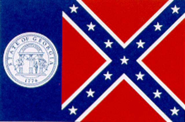 Change to Georgia's state flag.