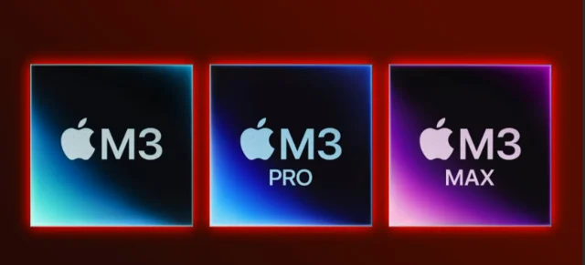 Apple M3, M3 Pro y M3 Max