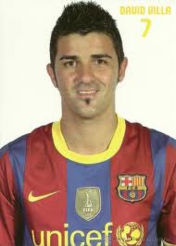 Naixament de David Villa