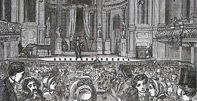 First Public Concerts In England