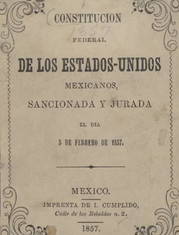 CONSTITUCIÓN DE 1857
