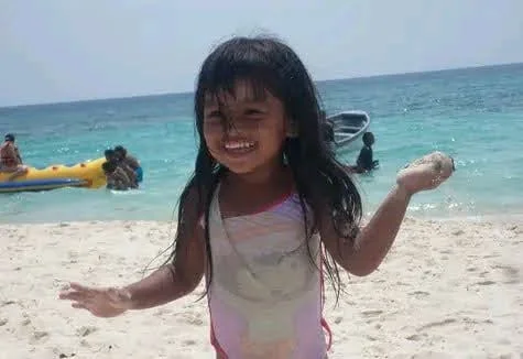The beach
