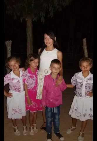 With My brother and cousins