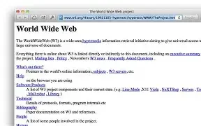 Se lanza la primera página web