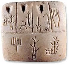 Invención de la escritura y fin de la Prehistoria.