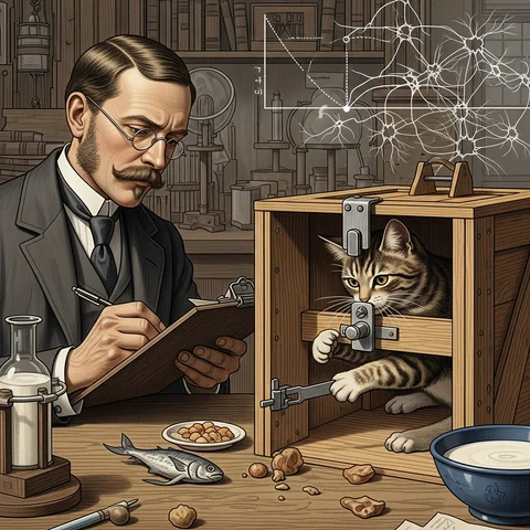 Edward Thorndike formula la Ley del Efecto