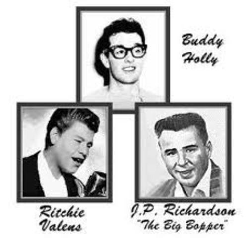 Buddy Holly, Ritchie Valens, and "The Big Bopper" Die