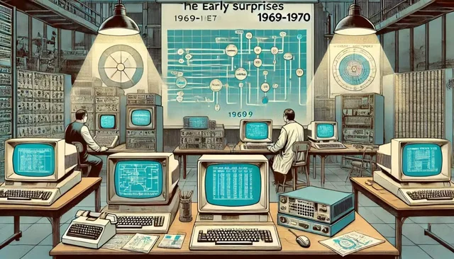 Década de 1970 - Redes mas eficientes