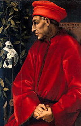 Cosimo de Medici dies
