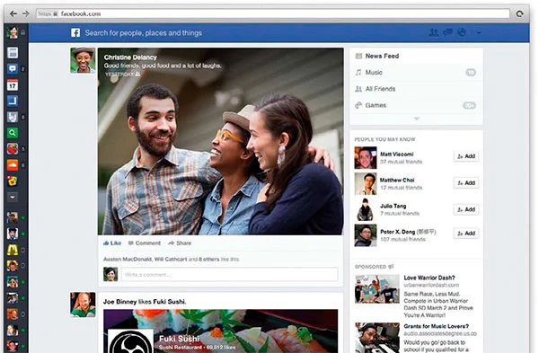 La llegada del nuevo diseño