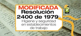 Resolución 2400 " Estatuto de Seguridad Industrial"