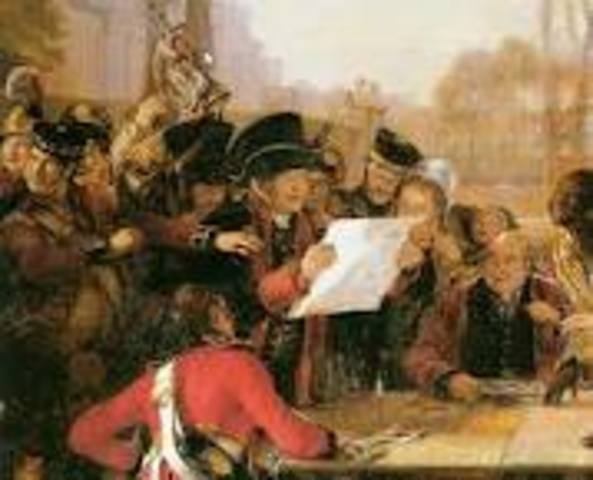 Congress Declares War on Great Britan