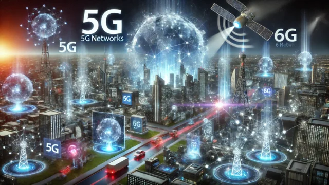 Expansión de redes 5G.