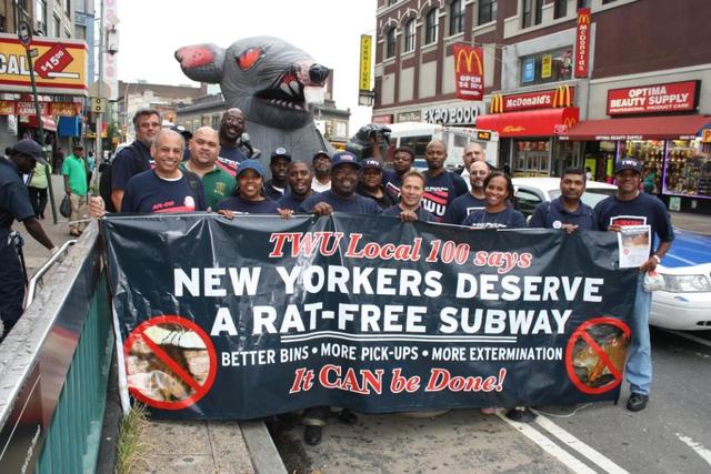 Rat Petitions at 149th St & 3rd Ave Station