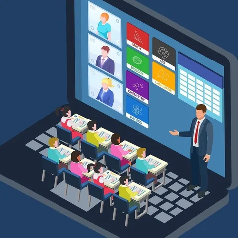 Educación híbrida como clúster virtual