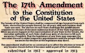 The 17th Amendment is Passed