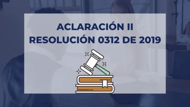 RESOLUCION 0312