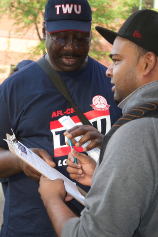 Rat Petitions at Atlantic/Pacific Station in Brooklyn