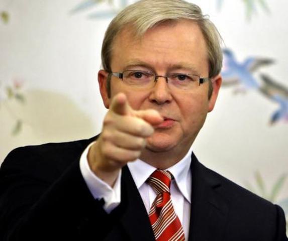 Kevin Rudd Elected to Parliment