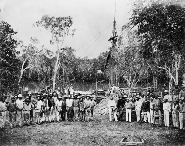 Overland Telegraph Line developed