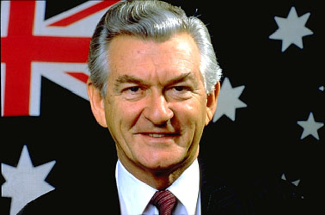 Robert Hawke elected