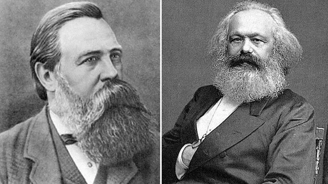 Karl Marx y Friedrich Engels