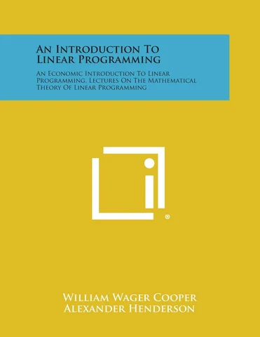 Primeros libros de Programación lineal