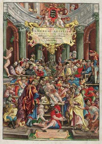 De Humanis Corporis Fábrica - Andrés Vesalio