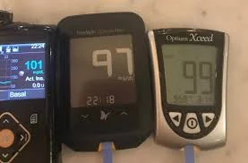 Primeros glucómetros caseros