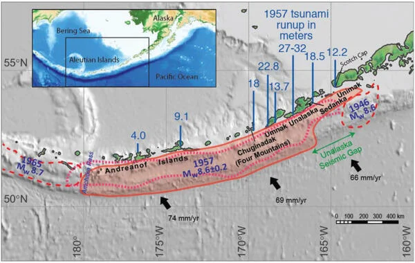 Aleutian Islands, Alaska (8.6)