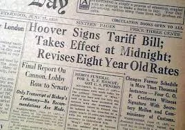 Smoot-Hawley Tariff