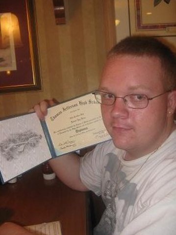 My grandson, Bobby, born