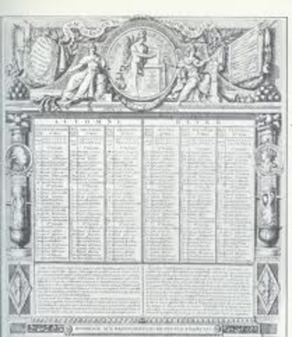 Revolutionary Calendar Introduced