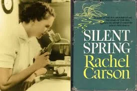 Rachel Carson's "silent spring" published