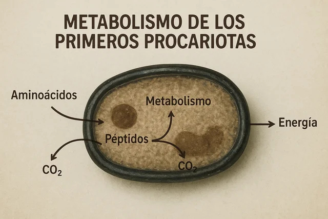 Aparición de procariotas y metabolismo básico