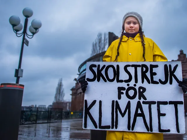 Greta Thunburg Begins School Strike