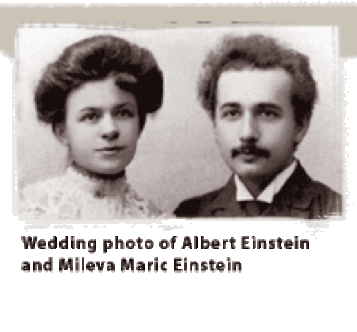 Einstein got married